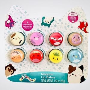 NWT- Squshmallows Macaroon lip balm sets